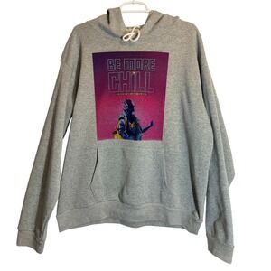 Be More Chill The Broadway Musical‎ Hoodie Gray Graphic Sweatshirt XL